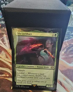Custom Tifa Lockhart Commander EDH Deck MTG Magic the Gathering High Power - Image 1