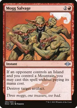 Mogg Salvage Foil (282) Modern Horizons 2 MH2 MTG Magic - Image 1
