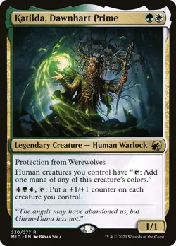 Katilda, Dawnhart Prime (230) Innistrad: Midnight Hunt MID MTG Magic - Image 1