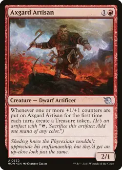 Axgard Artisan (332) March of the Machine MOM MTG Magic - Image 1