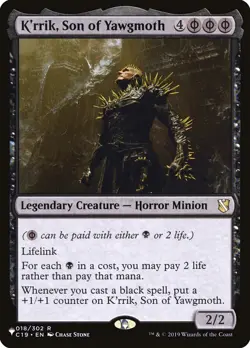 K'rrik, Son of Yawgmoth The List XQX MTG Magic - Image 1