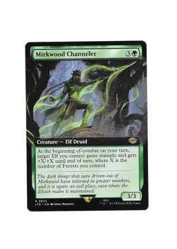 Mirkwood Channeler #833 NM Non Foil - The Lord Of The Rings MTG - Image 1