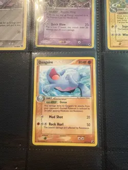 Pokemon TCG Quagsire EX Unseen Forces 44/115 Regular Uncommon Card - Image 1