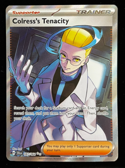 Colress's Tenacity 087/064 Full Art Trainer Shrouded Fable Pokemon TCG English - Image 2