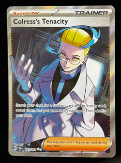 Colress's Tenacity 087/064 Full Art Trainer Shrouded Fable Pokemon TCG English - Image 3