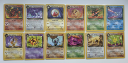 Pokemon Team Rocket Complete Uncommon Common Set LP/MP 48/48 Cards - Image 1