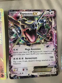 Lot of 5 JUMBO Pokemon Tcg Cards Rayquaza, Ho-oh, Charizard Ect. - Image 4