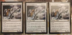 THREE Angel of Jubilation (Avacyn Restored EN) Magic the Gathering Card NearMint - Image 1