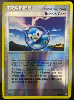 Bubble Coat 129/146 Legends Awakened | Reverse Holo | MP | Pokemon TCG Card - Image 1
