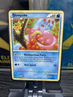Slowpoke - 66/90 - HGSS - Undaunted Pokemon card 2010 Near mint #754 - Image 1