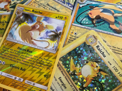 Pokemon Trading Card Game 5 Raichu Card lot (No Duplicates) - Image 1