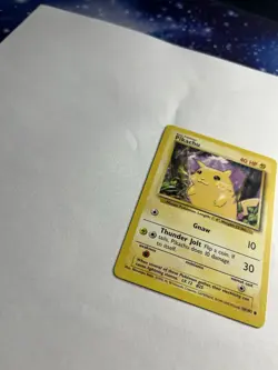 Pikachu 58/102 LP Pokemon Cards Base Set Non Holo WOTC Vintage 1999 Unlimited - Image 3