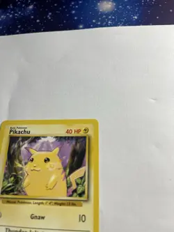 Pikachu 58/102 LP Pokemon Cards Base Set Non Holo WOTC Vintage 1999 Unlimited - Image 5