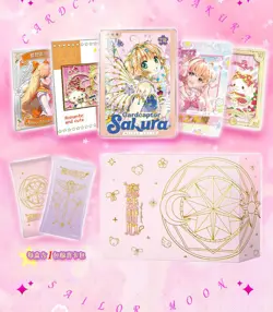 Sailor Moon x Cardcaptor Sakura Magic Heart Premium Trading Card Booster Box TCG - Image 3