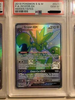 Scizor GX 175/168 Set Vmax Secret Rare Pokemon Card Sv72/sv94 193/189 PSA 10 All - Image 3