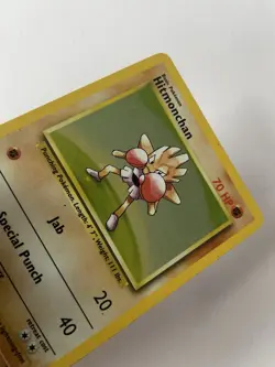 🔥 Hitmonchan 7/102 🔥 Original Holo Rare Base Set Pokemon Card 1999 WOTC TCG - Image 1