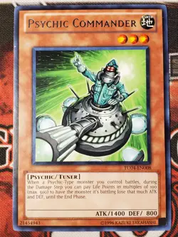 Yugioh Psychic Commander TU04-EN008 Rare LP - Image 1
