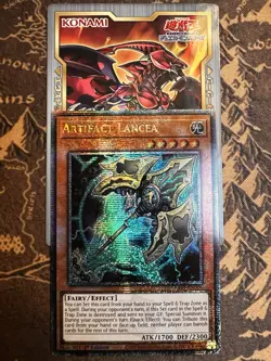 Yu-Gi-Oh! Artifact Lancea - RA01-EN006 - NM/M - 1st Ed. Quarter Century Rare - Image 1