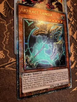 Yu-Gi-Oh! Artifact Lancea - RA01-EN006 - NM/M - 1st Ed. Quarter Century Rare - Image 2