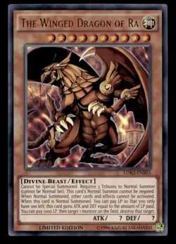 The Winged Dragon of Ra LDK2-ENS03 Ultra Rare - Yugioh - Image 1
