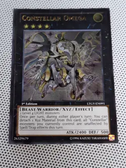Constellar Omega - LTGY-EN091 Ultimate Rare Yugioh! Holo Foil Nice! - Image 1