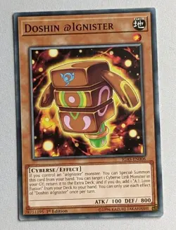 Doshin @Ignister IGAS-EN006 Common Yu-Gi-Oh Card 1st Edition - Image 1