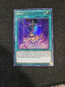 YuGiOh! Bond Between Teacher and Student DUPO-EN017 Ultra Rare 1st Edition - Image 1