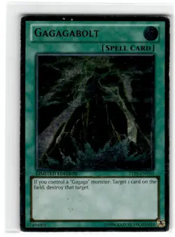 Yu-Gi-Oh! Gagagabolt Ultimate Rare ZTIN-ENV03 Heavily Played Limited Edition - Image 1