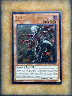 Yugioh Fallen of Albaz OP19-EN001 Ultimate Rare LP - Image 1