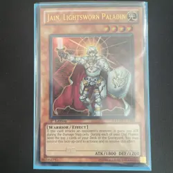 Yugioh Jain, Lightsworn Paladin RYMP-EN100 Ultra Rare 1st Edition NM/MINT - Image 1