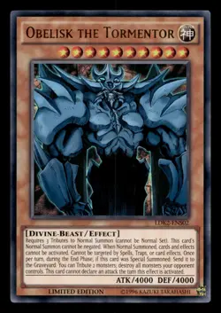 Obelisk The Tormentor LDK2-ENS02 Ultra Rare - Yugioh - Image 1