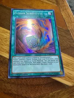 Fusion Substitute FUEN-EN041 1st Edition Super Rare PL + BONUS - Image 1