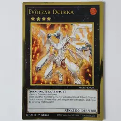 Evolzar Dolkka - MGED-EN029 - NM/VLP - Premium Gold Rare - 1st ed - Yugioh - Image 1
