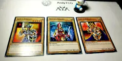 JACK'S + QUEEN'S + KING'S KNIGHT - 1ST COMMON NM SDMY-EN013 - EN015 - YUGIOH - Image 1