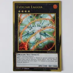 Evolzar Laggia - MGED-EN028 - NM/VLP - Premium Gold Rare - 1st ed - Yugioh - Image 1