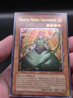 Koa'ki Meiru Gravirose 1st Edition Ultimate Rare ANPR-EN083 YUGIOH - VLP - Image 3