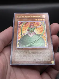 Koa'ki Meiru Gravirose 1st Edition Ultimate Rare ANPR-EN083 YUGIOH - VLP - Image 5