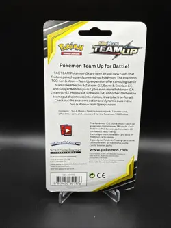 Team Up Blister Pack Mimikyu SM163 Sealed Promo Sun & Moon Pokemon - Image 2