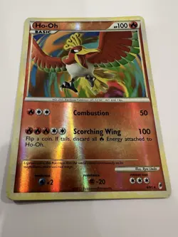 Pokemon TCG Ho-Oh Call of Legends 9/95 Reverse Holo Rare - Image 2