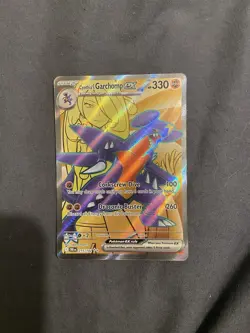 Pokemon TCG Cynthia’s Garchomp EX 215/182 Destined Rivals PSA 10!U Holo Rare - Image 1