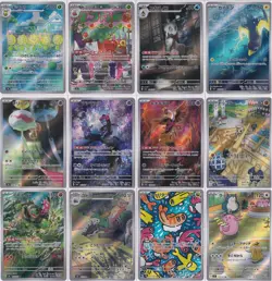 Set 12 Complete AR Transformation Mask Pokemon Card 102-113/101 sv6 - Image 1