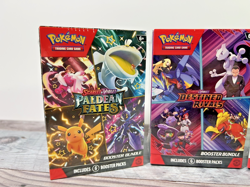 LOT of 3 Pokemon Paldean Fates, Destined Rivals, Paldea Evolved Booster Bundles - Image 2