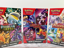 LOT of 3 Pokemon Paldean Fates, Destined Rivals, Paldea Evolved Booster Bundles - Image 3