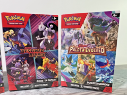 LOT of 3 Pokemon Paldean Fates, Destined Rivals, Paldea Evolved Booster Bundles - Image 4