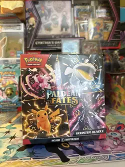 Pokemon Scarlet & Violet PALDEAN FATES Booster Bundle Box * SEALED Pokemon - Image 1