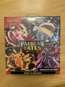 Pokemon Scarlet & Violet PALDEAN FATES Booster Bundle Box * SEALED Pokemon - Image 1