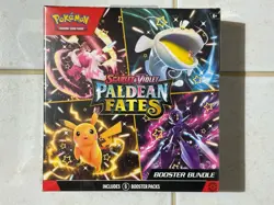 Pokemon Scarlet & Violet PALDEAN FATES Booster Bundle Box * SEALED Pokemon - Image 1