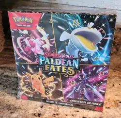 Pokemon Scarlet & Violet PALDEAN FATES Booster Bundle Box * SEALED Pokemon - Image 1
