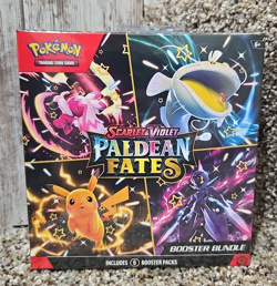 Pokemon Scarlet & Violet PALDEAN FATES Booster Bundle Box * SEALED Pokemon - Image 1