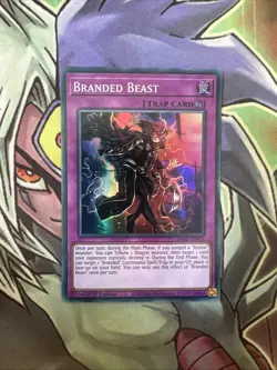 DABL-EN073 Branded Beast Super Rare 1st Edition NM Yugioh Card - Image 1